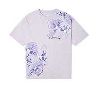 (WMNS) Converse Infinite Lilac IWD Oversized T-Shirt Asia Sizing 'Purple' 10022422-A01 L