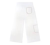(WMNS) Converse Knit Cargo Straight Casual Pants Asia Sizing 'White' 10021453-A02 L