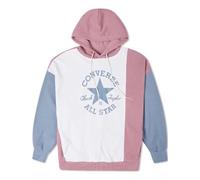 (WMNS) Converse Oversized Color-Blocked Pullover Hoodie Asia Sizing 'Pink Aura Multi' 10022963-A01 S