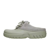 (WMNS) Crocs Axle Suede Mule 'Elephant Grey' 214137-1LM 10