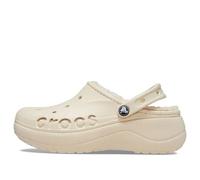 (WMNS) Crocs Baya Platform Lined Clog 'Beige' 208708-11S 5