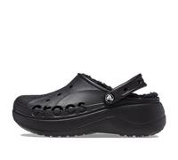 (WMNS) Crocs Baya Platform Lined Clog Sandals 'Black' 208708-001 9