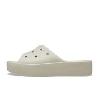 (WMNS) Crocs Classic Platform Slide 'Bone' 208180-2Y2 7