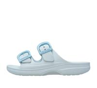 (WMNS) Crocs Saturday Enamel Buckle Sandal 'Vapor Ice' 212867-5EA 9