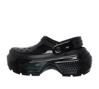 (WMNS) Crocs Stomp High Shine Clog 'Black' 209568-001 7