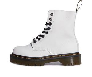 (WMNS) Dr. Martens 1460 Pascal Bex Pisa Leather Lace Up Boots 'White' 27376113 6