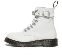 (WMNS) Dr. Martens 1460 Pascal Chain Leather Lace Up Boot 'White' 27266100 7