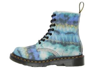 (WMNS) Dr. Martens 1460 Pascal Tie Dye Leather Lace Up Boots 'Blue' 27242400 6