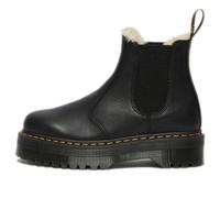 (WMNS) Dr. Martens 2976 Faux Fur Lined Platform Chelsea Boots 'Black' 25635001 7