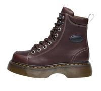 (WMNS) Dr. Martens BUZZ 8-EYE Grizzly Lace Up Boots 'Dark Brown' 42033200 6