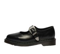 (WMNS) Dr. Martens Elphie Buckle Atlas Mary Jane Leather Shoes 'Black Atlas' 43102001 8