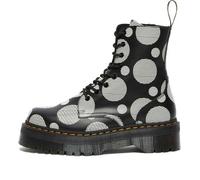 (WMNS) Dr. Martens Jadon Polka Dot Smooth Leather Platform Boots 'Black' 26882009 6