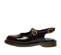 (WMNS) Dr. Martens Madaline Mary Jane Rub Off Leather Sling Back 'Cherry Red' 42133600 5