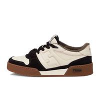 (WMNS) FENDI Match Low Top Suede 'Black Beige' 8E8252AHH2F1FZB 7
