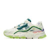 (WMNS) FILA Disruptor Low Sneakers 'White Green' F12W131114FWS 5.5