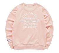 (WMNS) FILA FUSION Logo Printing Sports Round Neck Hoodie Pink T11W112208F-LP S
