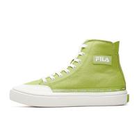 (WMNS) FILA Strada Mid-top Canvas Shoes Green/White F12W034412FGO 5.5
