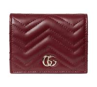 (WMNS) Gucci 26 GG Marmont Quilted Leather Wallet 'Rosso Ancora Red' 466492-DTDHV-6207 F