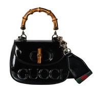 (WMNS) Gucci Bamboo 1947 Mini Top Handle Bag 'Black' 786482-AADJQ-1060 F