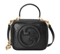 (WMNS) Gucci Blondie Top Handle Bag 'Black' 744434-1IV0G-1000 F