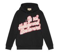 (WMNS) Gucci Hollywood Boulevard Sequinned Hooded Sweatshirt 'Black' 615061-XJEF8-1043 S