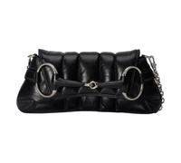 (WMNS) Gucci Horsebit Chain Small Shoulder Bag 'Black' 764339-AACU1-1000 F