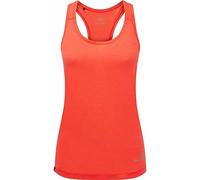Wmn's Life Tencel Vest, Hot Coral Marl, 10