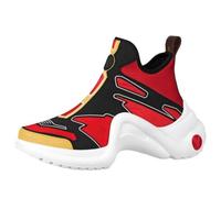 (WMNS) LOUIS VUITTON Archlight Ankle Sneakers 'Red Yellow Black' 1A7TWC 6