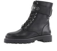 (WMNS) LOUIS VUITTON Territory Flat Ranger Boots 'Black with Silver Logo' 1AAE3W 8