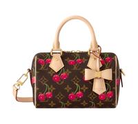 (WMNS) LOUIS VUITTON x Takashi Murakami Cherry Speedy Bandouliere 20 'Brown Monogram' M13094 F