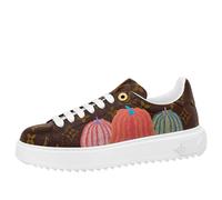(WMNS) LOUIS VUITTON x YK ACADEMY Time Out Sneakers 'Brown Monogram with Icons' 1ABD8N 6