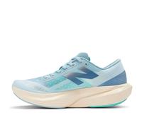 New Balance Women's FuelCell Rebel v4 in Blue/Grey Synthetic, size 6 Narrow