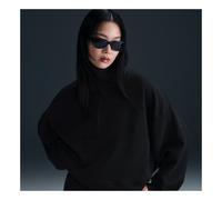 (WMNS) Nike 24.7 ImpossiblySoft Dri-FIT 1/2-Zip T-shirt Oversized Fit 'Black' HQ8189-010 L