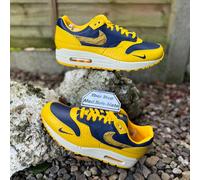 WMNS Nike Air Max 1 PRM Tokyo Navy/Yellow FJ5479 410 UK6.5 EUR40.5 US9 TN 95