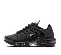 Black Suede Silver Air Max Plus - female - Nike - Running Shoes - Black - 3 UK - Sport 3 UK