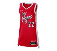 (WMNS) Nike A'ja Wilson Las Vegas Aces 2026 Rebel Edition Dri-FIT WNBA Jersey 'University Red' IF7170-661 XS