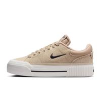 NIKE Womens Court Legacy Lift Trainers FZ2606 Sneakers Shoes (UK 3 US 5.5 EU 36, Hemp Black sail sanddrift 200)