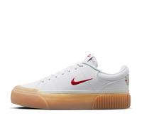 (WMNS) Nike Court Legacy Lift 'White Gum University Red' FV5526-103 5.5