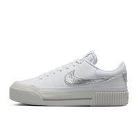 (WMNS) Nike Court Legacy Lift 'White Metallic Silver' HQ2307-100 9.5
