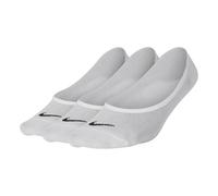 (WMNS) Nike Everyday Lightweight training invisible socks 'White' SX4863-101 L