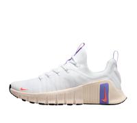 Nike Free Metcon 6 Women's Workout Shoes (White/Violet Mist/Chalk/Hot Lava), White/Violet Mist/Chalk/Hot Lava, 8.5
