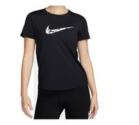 (WMNS) Nike One Swoosh Dri-FIT Short-Sleeve Running Top 'Black White' FN2619-010 XS