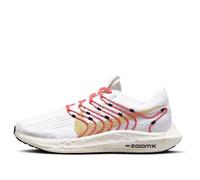 NIKE Pegasus Turbo Flyknit Next Nature Women's Trainers Sneakers Running Shoes DM3414 (White/Sea Coral/Black/Topaz Gold 100) UK4.5 (EU38)