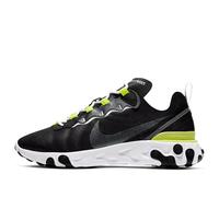(WMNS) Nike React Element 55 SE 'Black Lemon Venom' CN3591-001 6.5
