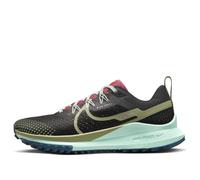 Nike Women's React Pegasus Trail 4 Running Shoes, Black/Green 004, 3.5 UK