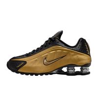 (WMNS) Nike Shox R4 'Black Metallic Gold' AR3565-005 6.5