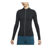 (WMNS) Nike Solid Color Slim Fit Zipper Hoodless Black Jacket DD5534-010 XS
