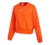 (WMNS) Nike Sportswear Collection Essentials Oversized Crew Sweatshirt 'Orange' DJ7666-869 L