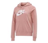 (WMNS) Nike Sportswear Knitting Printing Logo Hoodie Asia Sizing 'Pink' BV4127-609 S