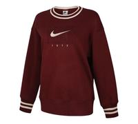 (WMNS) Nike Sportswear Phoenix Fleece Oversized Graphic Crew 'Red' HJ0950-619 L